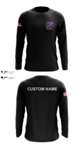 Marine Detachment Fort Gordan Long Sleeve Performance Shirt - 7