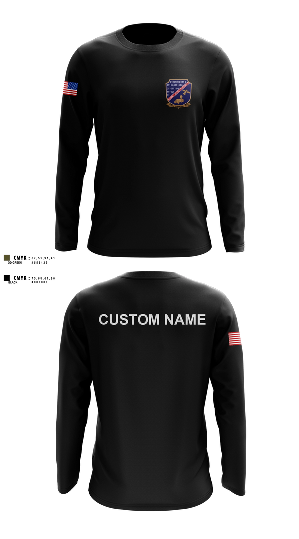 Long Sleeve Performance Shirt, Marine Detachment Fort Gordan, Marines, Teamtime, Team time, sublimation, custom sports apparel, team uniforms, spirit wear, spiritwear, sports uniforms, custom shirts, team store, custom team store, fundraiser sports, apparel fundraiser