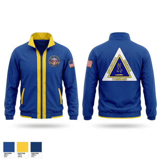 Windbreaker, Undersea Rescue Command, Navy, Teamtime, Team time, sublimation, custom sports apparel, team uniforms, spirit wear, spiritwear, sports uniforms, custom shirts, team store, custom team store, fundraiser sports, apparel fundraiser