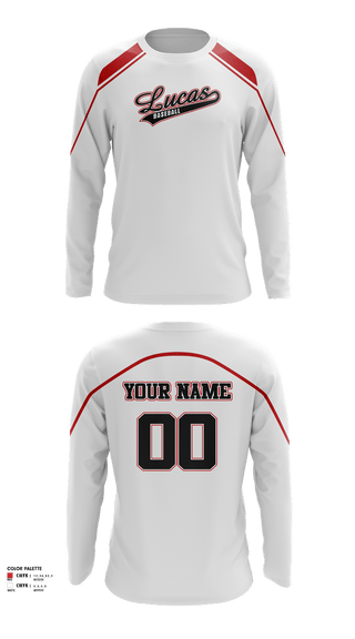 Long Sleeve Performance Shirt, Elkton, Baseball, Teamtime, Team time, sublimation, custom sports apparel, team uniforms, spirit wear, spiritwear, sports uniforms, custom shirts, team store, custom team store, fundraiser sports, apparel fundraiser