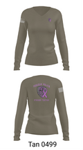 Tesuque Police Dept 47912639 Women's Long Sleeve V-neck Shirt - 73