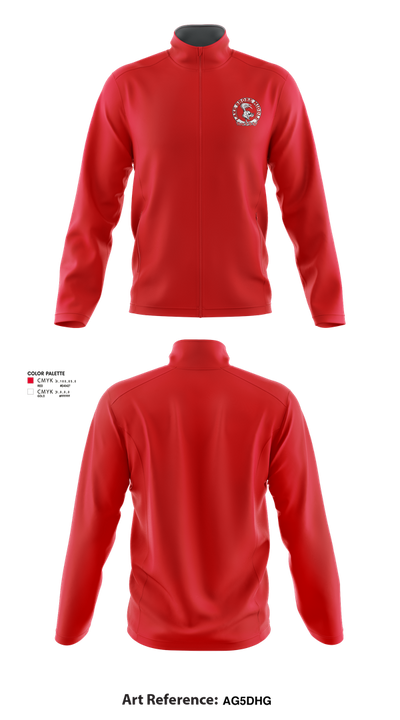 Lake Shore Middle School Basketball 45952155 Fleece Jacket - 1