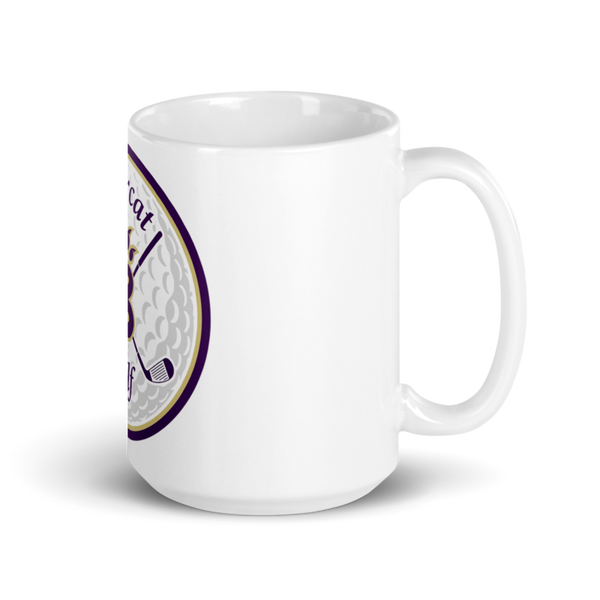 Bainbridge Bearcats Golf 75359298 White Glossy Mug - Small