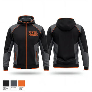 Windbreaker, Powell Pioneers, Baseball, Teamtime, Team time, sublimation, custom sports apparel, team uniforms, spirit wear, spiritwear, sports uniforms, custom shirts, team store, custom team store, fundraiser sports, apparel fundraiser