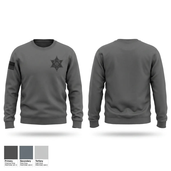 Crew Neck Sweatshirt, Wetzel County Sheriff, Police, Teamtime, Team time, sublimation, custom sports apparel, team uniforms, spirit wear, spiritwear, sports uniforms, custom shirts, team store, custom team store, fundraiser sports, apparel fundraiser