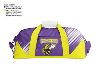 Duffle Bag, Stingers, Softball, Teamtime, Team time, sublimation, custom sports apparel, team uniforms, spirit wear, spiritwear, sports uniforms, custom shirts, team store, custom team store, fundraiser sports, apparel fundraiser