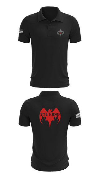 Short Sleeve Performance Polo, 274th FRSD (Airborne), Army, Teamtime, Team time, sublimation, custom sports apparel, team uniforms, spirit wear, spiritwear, sports uniforms, custom shirts, team store, custom team store, fundraiser sports, apparel fundraiser