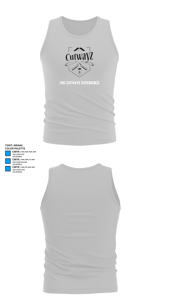 Tank Top, The Cutwayz Experience, , Teamtime, Team time, sublimation, custom sports apparel, team uniforms, spirit wear, spiritwear, sports uniforms, custom shirts, team store, custom team store, fundraiser sports, apparel fundraiser