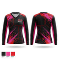Port Jervis High School Wrestling Women's Long Sleeve V-neck Shirt - 1