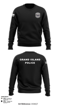 Grand Island Police Department 91612603 Crew Neck Sweatshirt - 34