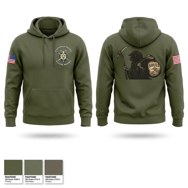 Hoodie, RSS Clarksville, Marines, Teamtime, Team time, sublimation, custom sports apparel, team uniforms, spirit wear, spiritwear, sports uniforms, custom shirts, team store, custom team store, fundraiser sports, apparel fundraiser