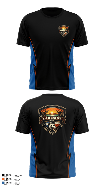 Lakeside Dojo 83865494 Short Sleeve Rash Guard Shirt - 2