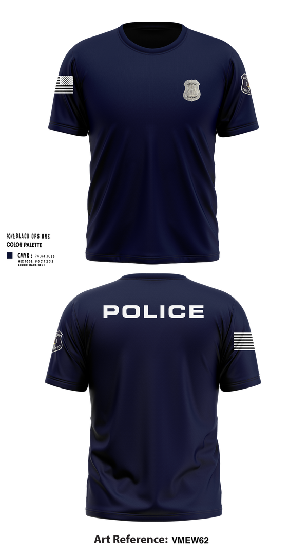 Short Sleeve Performance Shirt, RRPD, Police, Teamtime, Team time, sublimation, custom sports apparel, team uniforms, spirit wear, spiritwear, sports uniforms, custom shirts, team store, custom team store, fundraiser sports, apparel fundraiser
