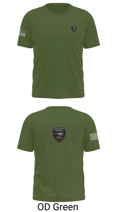Vehicle Crimes Unit 21517515 Short Sleeve Performance Shirt - 53