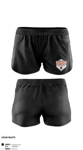 Womens Shorts, Gonzales High School Softball, Softball, Teamtime, Team time, sublimation, custom sports apparel, team uniforms, spirit wear, spiritwear, sports uniforms, custom shirts, team store, custom team store, fundraiser sports, apparel fundraiser