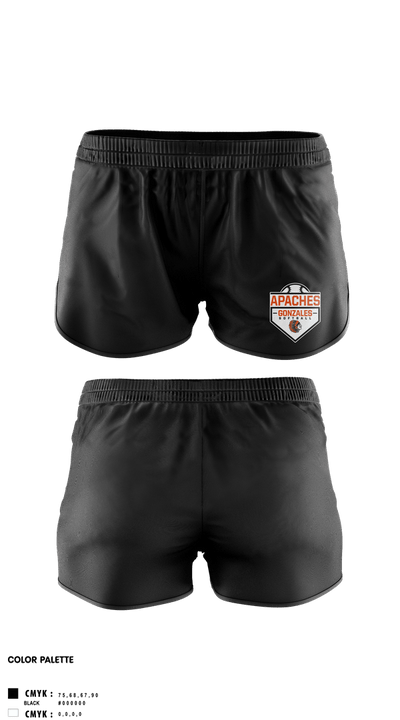 Gonzales High School Softball 86038121 Women's Shorts - 2