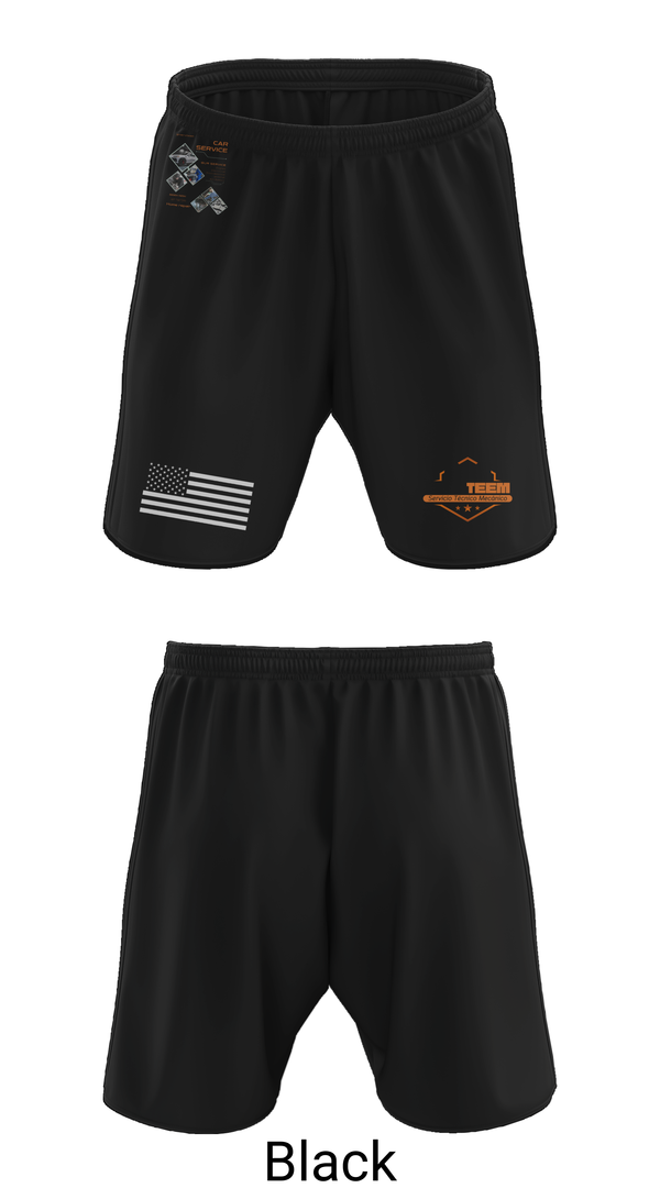 Athletic Shorts With Pockets, Servteem automotive group llc, , Teamtime, Team time, sublimation, custom sports apparel, team uniforms, spirit wear, spiritwear, sports uniforms, custom shirts, team store, custom team store, fundraiser sports, apparel fundraiser