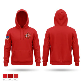 Hoodie, Kaukauna Professional Firefighters Local 1594, Fire Department, Teamtime, Team time, sublimation, custom sports apparel, team uniforms, spirit wear, spiritwear, sports uniforms, custom shirts, team store, custom team store, fundraiser sports, apparel fundraiser