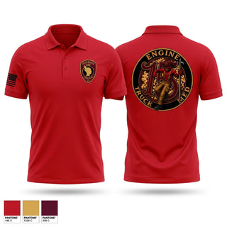 Short Sleeve Performance Polo, Full House, Fire Department, Teamtime, Team time, sublimation, custom sports apparel, team uniforms, spirit wear, spiritwear, sports uniforms, custom shirts, team store, custom team store, fundraiser sports, apparel fundraiser