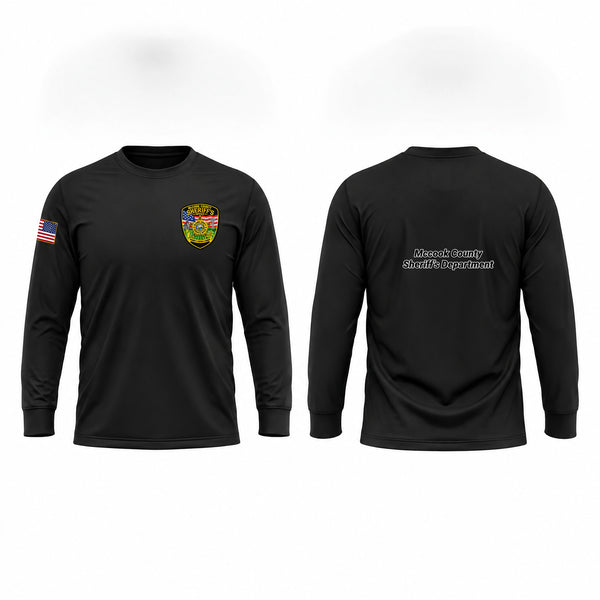 Long Sleeve Performance Shirt, Mccook County SO, Police, Teamtime, Team time, sublimation, custom sports apparel, team uniforms, spirit wear, spiritwear, sports uniforms, custom shirts, team store, custom team store, fundraiser sports, apparel fundraiser