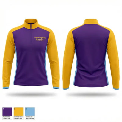 Lightning Bug Catchers 88429702 Quarter Zip Jacket - 1