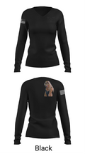 309th CEC-I 29638817 Women's Long Sleeve V-neck Shirt - 37