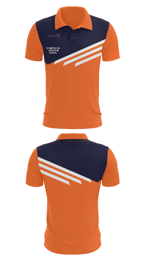 Short Sleeve Performance Polo, St Matthews Lutheran School, Spirit Store, Teamtime, Team time, sublimation, custom sports apparel, team uniforms, spirit wear, spiritwear, sports uniforms, custom shirts, team store, custom team store, fundraiser sports, apparel fundraiser