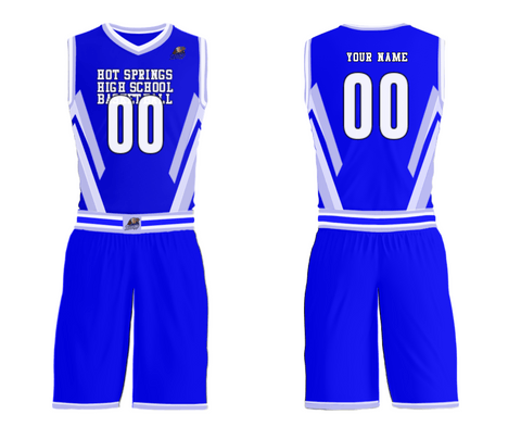 Womens Reversible Basketball Jersey, Hot Springs High School Basketball, Men's Basketball, Teamtime, Team time, sublimation, custom sports apparel, team uniforms, spirit wear, spiritwear, sports uniforms, custom shirts, team store, custom team store, fundraiser sports, apparel fundraiser