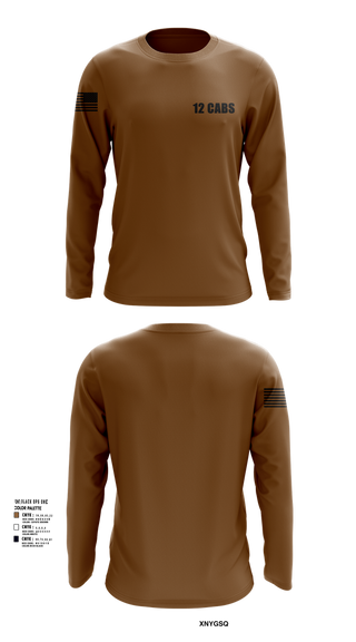 Long Sleeve Performance Shirt, 12 CABS, , Teamtime, Team time, sublimation, custom sports apparel, team uniforms, spirit wear, spiritwear, sports uniforms, custom shirts, team store, custom team store, fundraiser sports, apparel fundraiser
