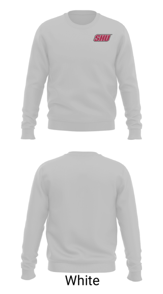 Crew Neck Sweatshirt, Sacred Heart University Basketball, Women's Basketball, Teamtime, Team time, sublimation, custom sports apparel, team uniforms, spirit wear, spiritwear, sports uniforms, custom shirts, team store, custom team store, fundraiser sports, apparel fundraiser