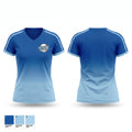 MISFITZ Women's Short Sleeve V-neck Shirt - 1