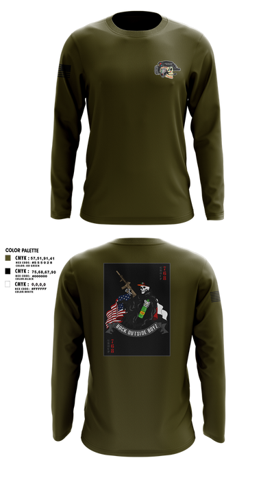 Human Smuggling 75508558 Long Sleeve Performance Shirt 1