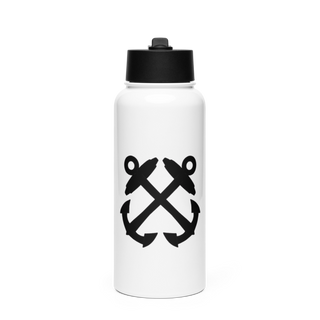 Deck Stainless Steel Water Bottle with a Straw Lid