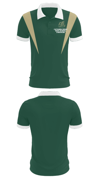Short Sleeve Performance Polo, Catawba Ridge High School Swimming, Swimming, Teamtime, Team time, sublimation, custom sports apparel, team uniforms, spirit wear, spiritwear, sports uniforms, custom shirts, team store, custom team store, fundraiser sports, apparel fundraiser