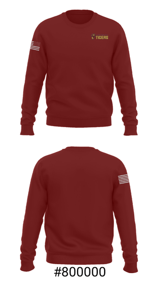 Crew Neck Sweatshirt, Junction City High School Basketball, Men's Basketball, Teamtime, Team time, sublimation, custom sports apparel, team uniforms, spirit wear, spiritwear, sports uniforms, custom shirts, team store, custom team store, fundraiser sports, apparel fundraiser