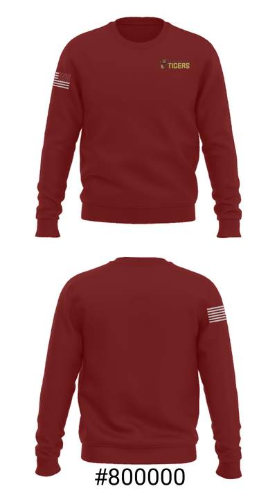 Junction City High School Basketball 28993056 Crew Neck Sweatshirt - 16