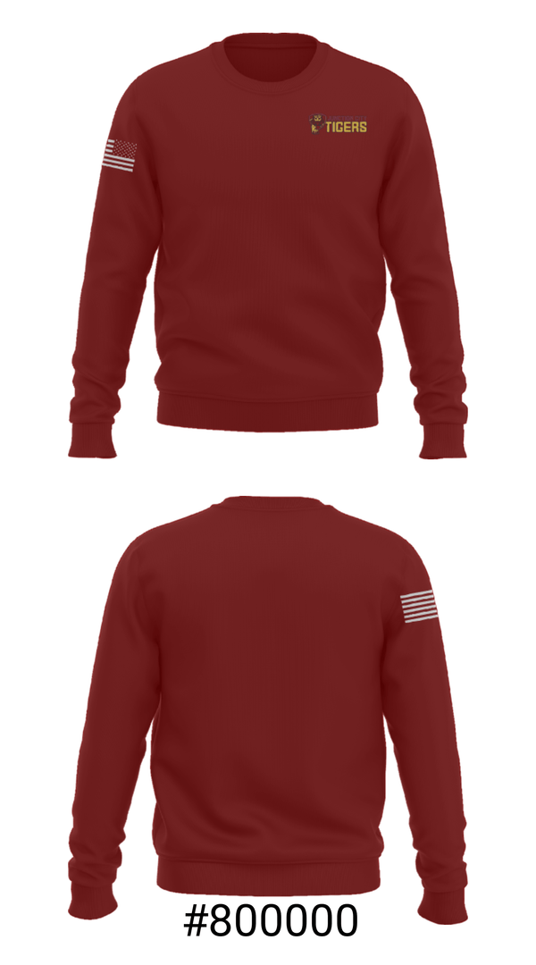 Crew Neck Sweatshirt, Junction City High School Basketball, Men's Basketball, Teamtime, Team time, sublimation, custom sports apparel, team uniforms, spirit wear, spiritwear, sports uniforms, custom shirts, team store, custom team store, fundraiser sports, apparel fundraiser
