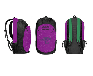 Gear Bag, Cypress Lake High School Basketball, Women's Basketball, Teamtime, Team time, sublimation, custom sports apparel, team uniforms, spirit wear, spiritwear, sports uniforms, custom shirts, team store, custom team store, fundraiser sports, apparel fundraiser