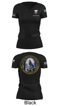 USAG Fort Hunter Liggett 63264859 Women's Short Sleeve V-neck Shirt - 20