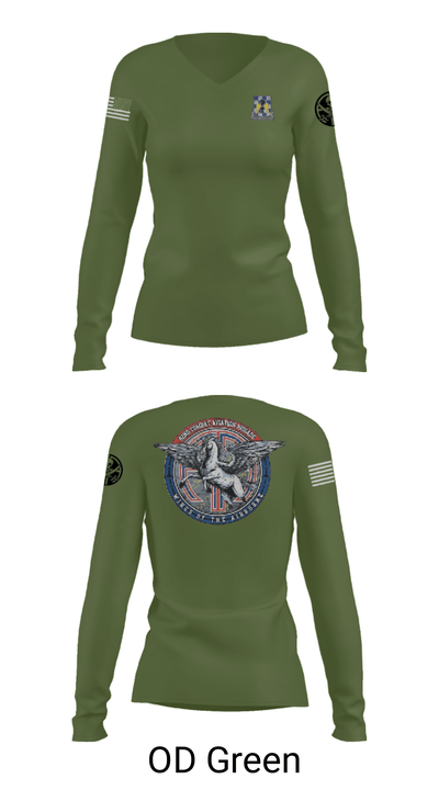 2-82 61836862 Women's Long Sleeve V-neck Shirt - 31