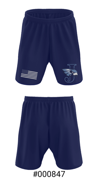 Athletic Shorts With Pockets, Jefferson Senior High School Bowling, Bowling, Teamtime, Team time, sublimation, custom sports apparel, team uniforms, spirit wear, spiritwear, sports uniforms, custom shirts, team store, custom team store, fundraiser sports, apparel fundraiser