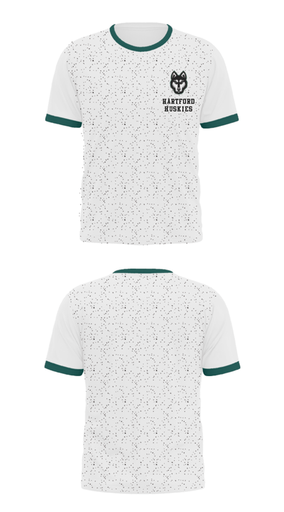 Hartford Huskies 45394817 Short Sleeve Performance Shirt - 36