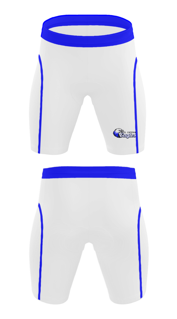 Men's Compression Shorts, El Capitan Public School, Spirit Store, Teamtime, Team time, sublimation, custom sports apparel, team uniforms, spirit wear, spiritwear, sports uniforms, custom shirts, team store, custom team store, fundraiser sports, apparel fundraiser