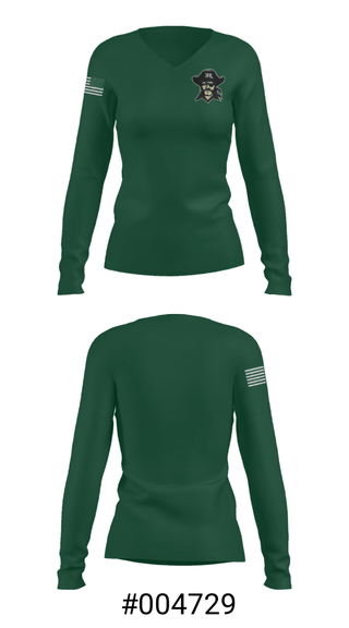 Women's Long Sleeve Vneck Shirt, Reynolds High School Wrestling, Wrestling, Teamtime, Team time, sublimation, custom sports apparel, team uniforms, spirit wear, spiritwear, sports uniforms, custom shirts, team store, custom team store, fundraiser sports, apparel fundraiser