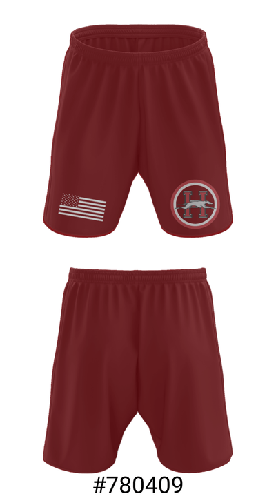 Healdsburg Senior High School Swimming 51370410 Athletic Shorts With Pockets - 15