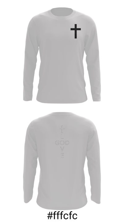 Believers 63492345 Long Sleeve Performance Shirt - 18