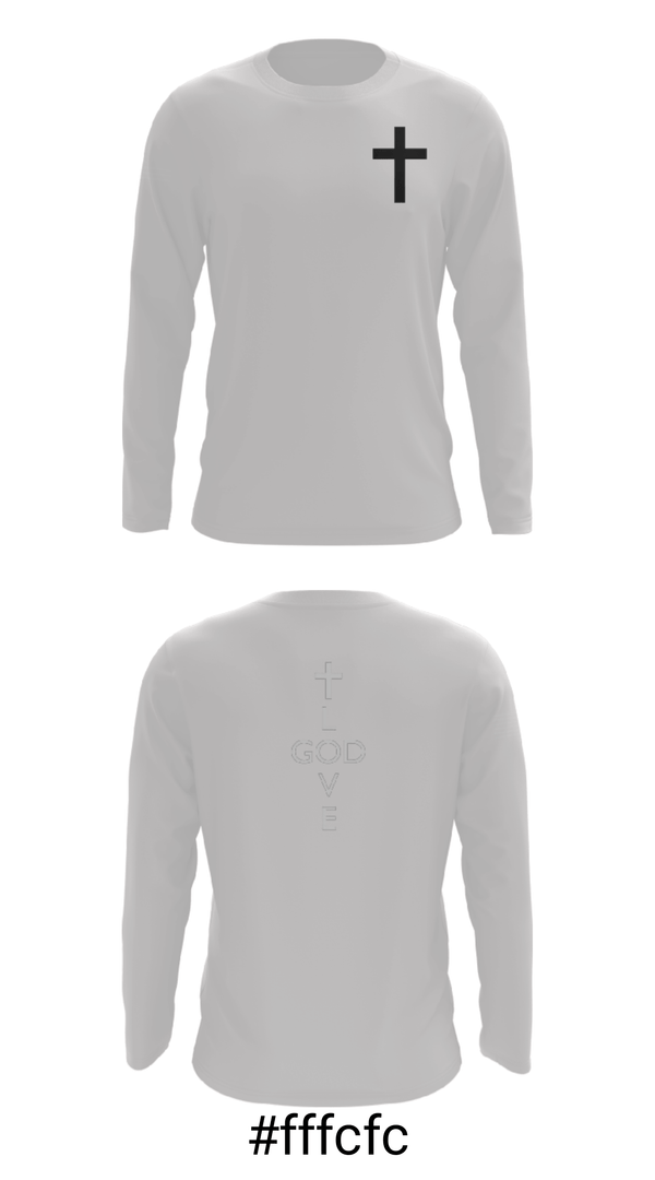 Long Sleeve Performance Shirt, Believers, Men's Basketball, Teamtime, Team time, sublimation, custom sports apparel, team uniforms, spirit wear, spiritwear, sports uniforms, custom shirts, team store, custom team store, fundraiser sports, apparel fundraiser