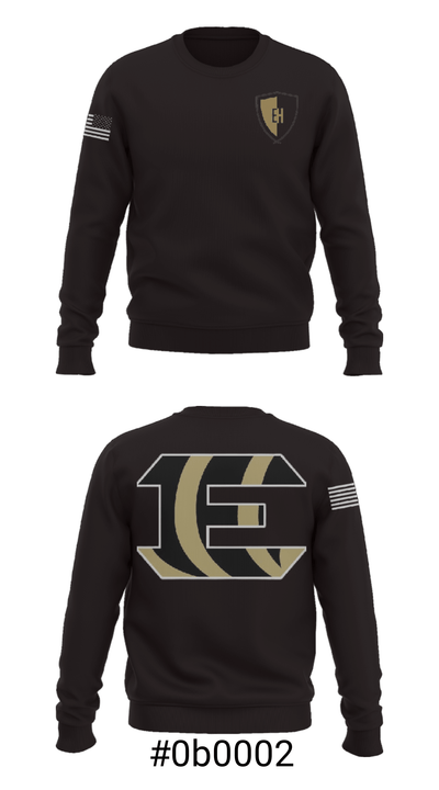 Ethel High School 2762837 Crew Neck Sweatshirt - 16
