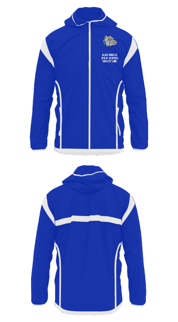 Windbreaker, Albemarle High School Wrestling, Wrestling, Teamtime, Team time, sublimation, custom sports apparel, team uniforms, spirit wear, spiritwear, sports uniforms, custom shirts, team store, custom team store, fundraiser sports, apparel fundraiser