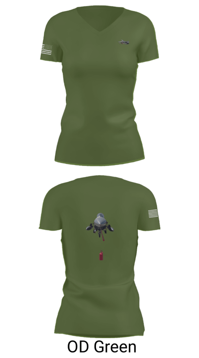 114th fighter wing 2949974 Women's Short Sleeve V-neck Shirt - 28